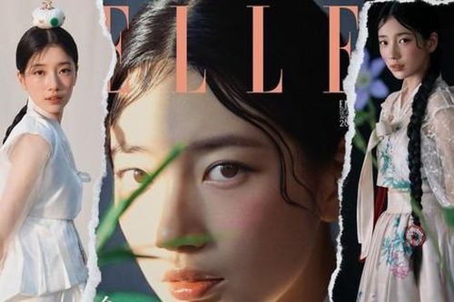 Suzy diện Hanbok, xứng danh 'nhan sắc quốc bảo' trên bìa ELLE Hàn số Khai niên