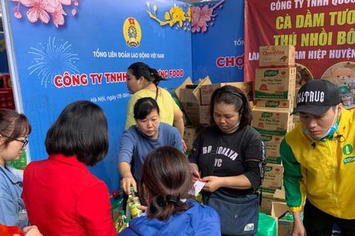 Triển khai đa dạng các hoạt động chăm lo Tết cho đoàn viên, người lao động