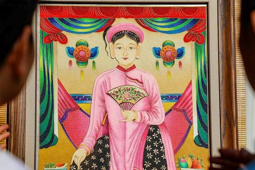 Diện mạo mới tranh dân gian Hàng Trống qua nghệ thuật Họa Kim Sa