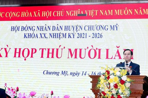 Năm 2023, huyện Chương Mỹ: Vẫn chưa hoàn thành 2 chỉ tiêu thành phố giao.