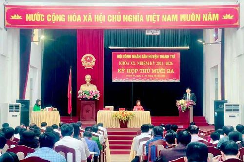 Huyện Thanh Trì: Tập trung hoàn thành các tiêu chí xây dựng huyện thành quận