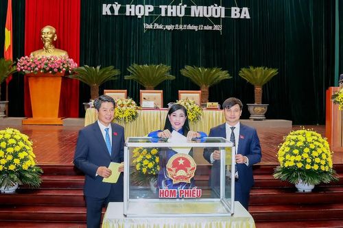 Bí thư Vĩnh Phúc Hoàng Thị Thúy Lan đạt gần 98% số phiếu tín nhiệm cao'