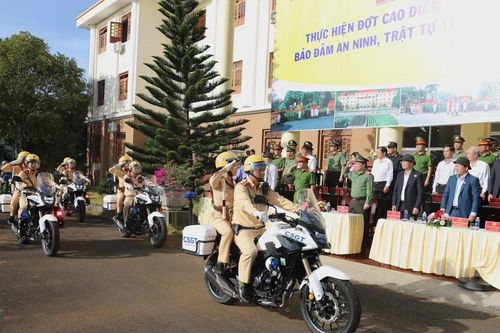 Tây Nguyên: 'Đánh đúng, trúng, mạnh' các loại tội phạm, đảm bảo an ninh Tết