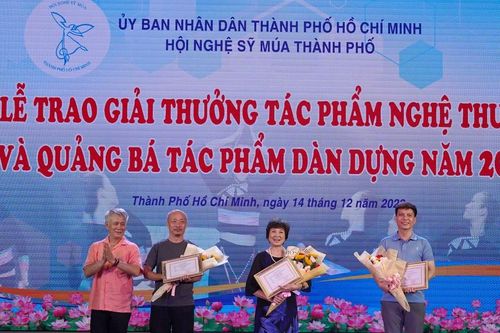 Trao giải thưởng 9 tác phẩm múa xuất sắc năm 2023