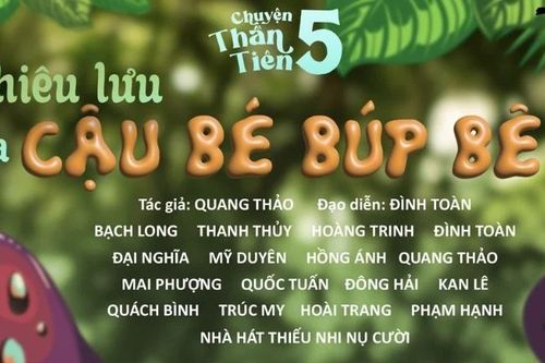 Idecaf dựng kịch thiếu nhi 'Cuộc phiêu lưu của cậu bé búp bê'