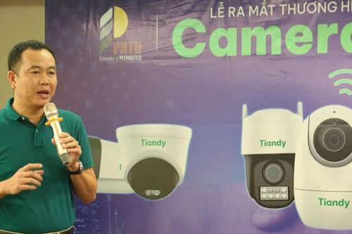 Camera thương hiệu Tiandy ra mắt thị trường Việt Nam