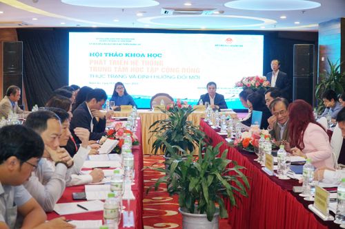 Chia sẻ định hướng đổi mới Trung tâm học tập cộng đồng