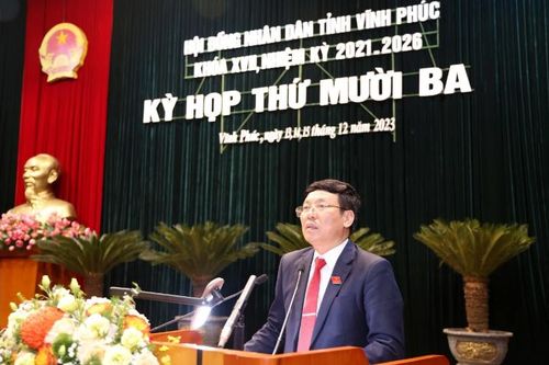 Chủ tịch UBND tỉnh Vĩnh Phúc có hơn 53% số phiếu 'tín nhiệm thấp'