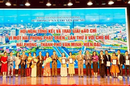 19 tác phẩm đoạt giải báo chí 'Vì một Hải Phòng phát triển' lần thứ V