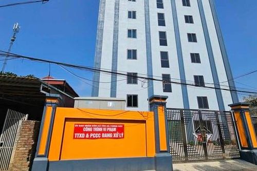 Đề xuất xử lý Chủ tịch huyện Thạch Thất vụ chung cư mini 'xây chui' gần 200 căn hộ