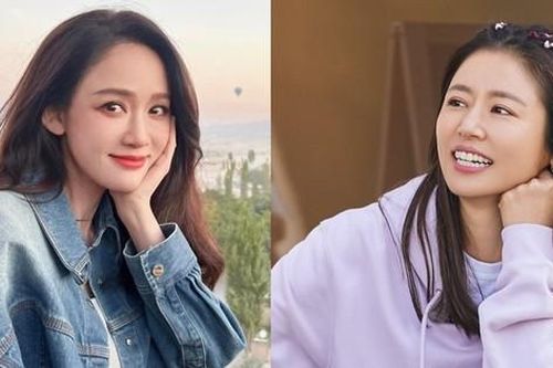 Lâm Tâm Như và bạn gái cũ của chồng trong một khung hình
