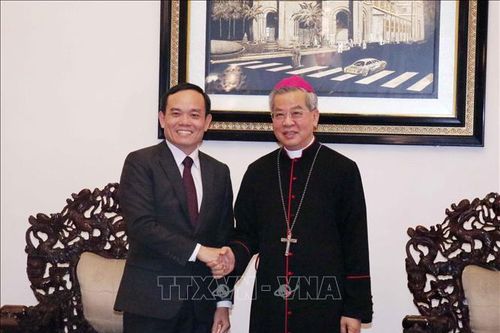 Phó Thủ tướng Trần Lưu Quang chúc mừng Giáng sinh 2023 tại Thành phố Hồ Chí Minh