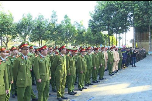 Công an tỉnh Gia Lai ra quân trấn áp tội phạm Tết Giáp Thìn 2024