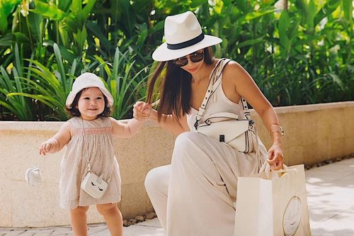 Hà Anh rưng rưng khi biết được điều ước của ái nữ, ngày càng ra dáng chị cả