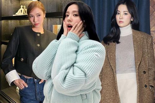 Nâng tầm style với 9 cách lên đồ mùa lạnh của sao Hàn dạo gần đây