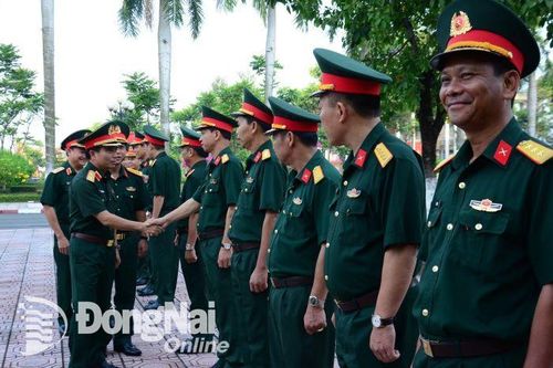 Trung tướng Nguyễn Doãn Anh kiểm tra hoạt động tại Sư đoàn 309