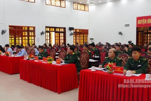 Đình Lập sơ kết 5 năm thực hiện Ngày Biên phòng toàn dân