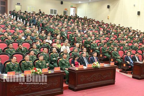 Gặp mặt cán bộ cao cấp Quân đội nghỉ hưu, nghỉ công tác trên địa bàn tỉnh