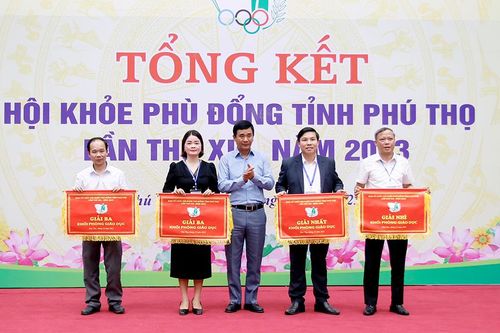Tổng kết Hội khỏe Phù Đổng tỉnh Phú Thọ lần thứ XIX năm 2023
