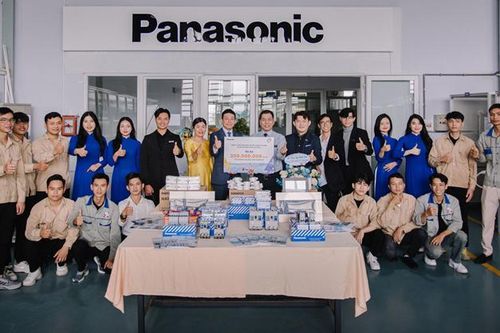 Panasonic tài trợ thiết bị thực hành cho sinh viên, đảm bảo sự phát triển toàn diện cho thế hệ kỹ sư điện trẻ
