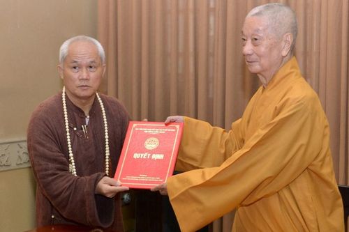 Bổ nhiệm Thượng tọa Thích Giác Dũng làm Trợ lý Viện trưởng Học viện Phật giáo VN tại TP.HCM