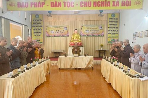 Bình Định: Ban Trị sự GHPGVN TP.Quy Nhơn tổng kết hoạt động Phật sự năm 2023
