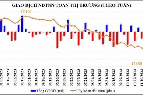 Vì sao khối ngoại liên tục bán ròng?
