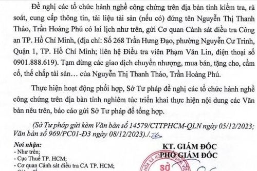 Nguyên kế toán Công ty TNHH WEDC bị đề nghị ngăn chặn chuyển dịch tài sản