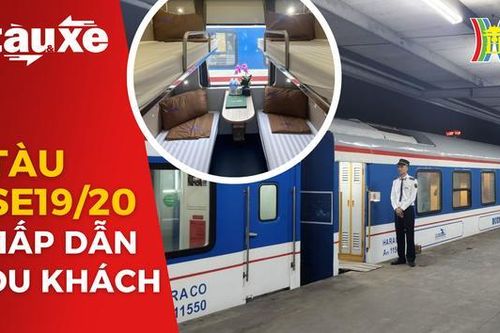 Tàu chất lượng cao Hà Nội – Đà Nẵng hấp dẫn du khách| Bản tin Tàu và Xe | 15/12/2023