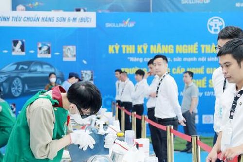 Kỳ thi kỹ năng nghề thành phố Hà Nội năm 2023: 'Sân chơi' bổ ích