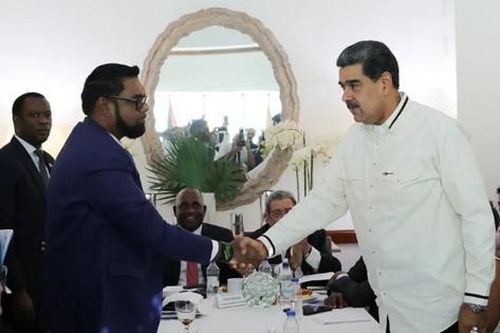 Venezuela và Guyana nhất trí tránh sử dụng vũ lực tại lãnh thổ tranh chấp