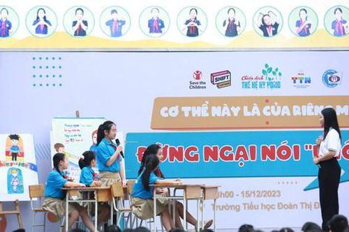 Lan tỏa thông điệp bảo vệ trẻ em gái