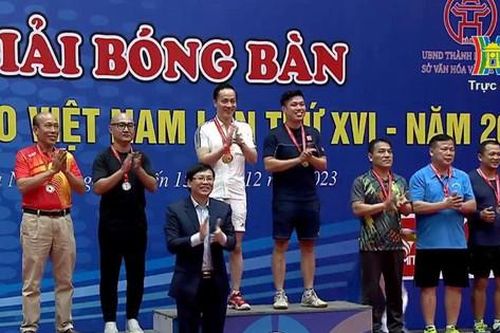 Bế mạc Giải bóng bàn Cúp Hội Nhà báo Việt Nam 2023