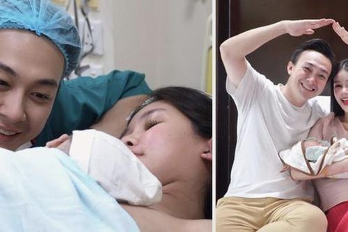 Lê Âu Ngân Anh hé lộ hành trình vượt cạn đón quý tử đầu lòng, thái độ của chồng MC gây chú ý