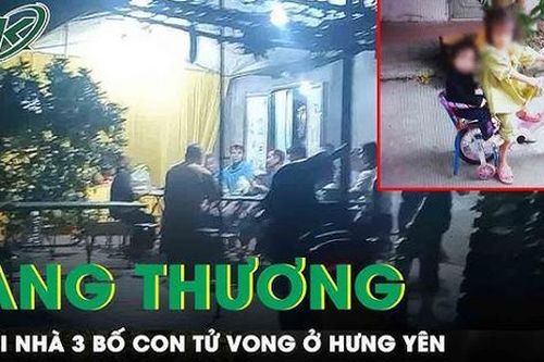 Không khí tang thương bao trùm căn nhà vụ 3 bố con tử vong trên sông