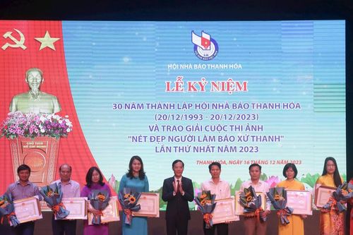 Hội nhà báo Thanh Hóa: 30 năm xây dựng và phát triển