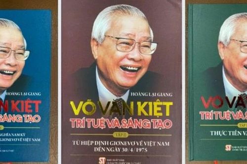 Truyện ký 'Võ Văn Kiệt - Trí tuệ và sáng tạo' đoạt Giải thưởng Hội Nhà văn TPHCM năm 2023