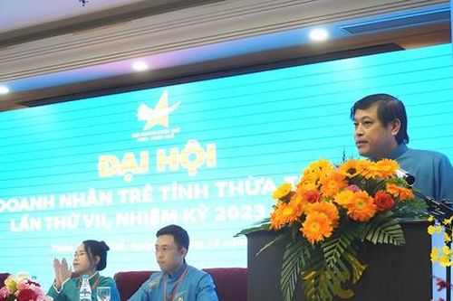 Anh Trần Đức Minh tái đắc cử Chủ tịch Hội doanh nhân Trẻ tỉnh TT-Huế