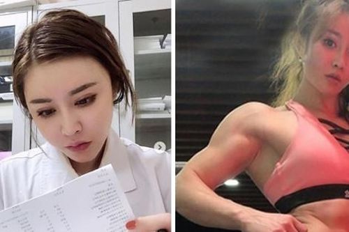 Nữ bác sĩ có khuôn mặt 'thiên thần' nhưng thân hình lực sĩ