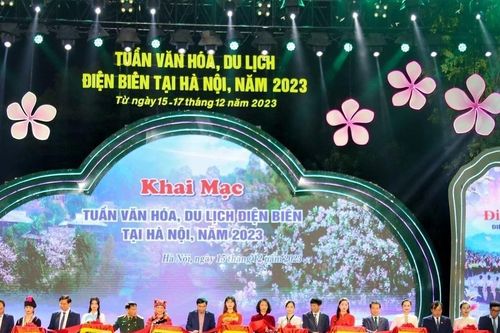 Khai mạc Tuần Văn hóa, Du lịch Điện Biên tại thủ đô Hà Nội