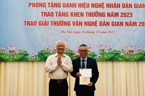 Giải thưởng Văn nghệ Dân gian: Nghiên cứu về Sử thi Bahnar giành giải cao nhất