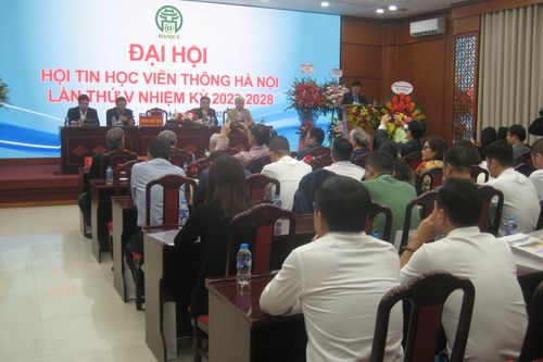 Ông Đinh Cự Thành được bầu làm Chủ tịch Hội Tin học Viễn thông Hà Nội