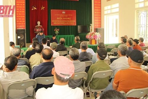Phát huy vai trò hạt nhân của bí thư chi bộ ở huyện Đông Sơn
