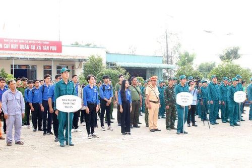 Huyện Châu Thành xuất quân thực hiện các hoạt động 'Tết quân - dân' năm 2024