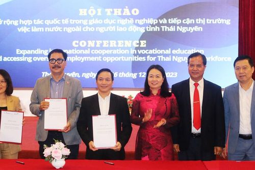 Mở rộng hợp tác quốc tế trong lĩnh vực giáo dục nghề nghiệp