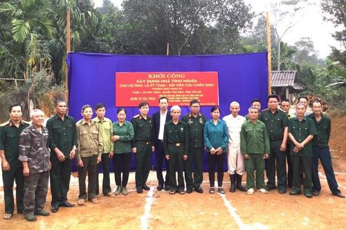 Yên Bình (Yên Bái): Khởi công xây nhà tình nghĩa cho cựu chiến binh - thương binh 2/4