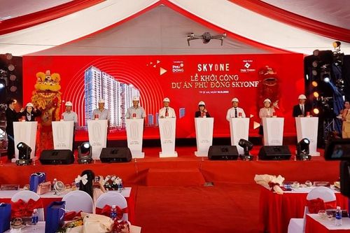 Bình Dương: Khởi công dự án Phú Đông SkyOne với giá 1,6 đến 2,2 tỷ đồng/căn
