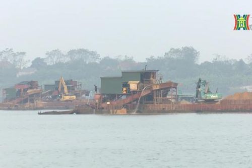 Huyện Ba Vì kiên quyết đấu tranh xử lý 'cát tặc'