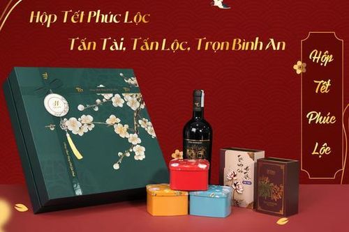 Hộp Tết Phúc Lộc mang tài, lộc, bình an đến mọi nhà