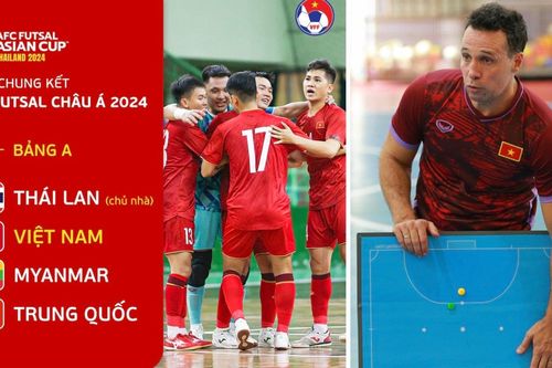 Futsal Việt Nam cạnh tranh ngôi đầu bảng với chủ nhà Thái Lan